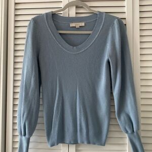 Light blue Loft sweater